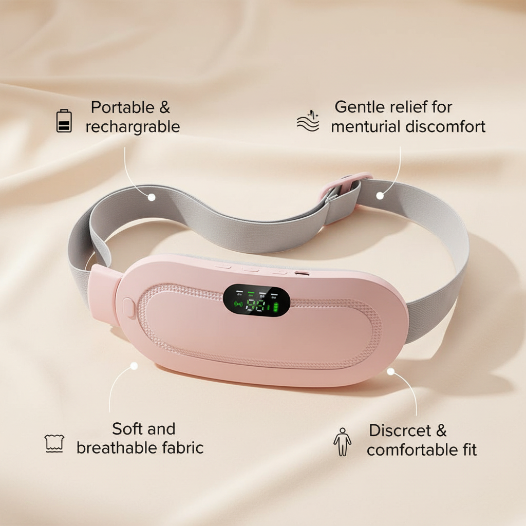 Belt Menstrual Spasm Blumease Massager