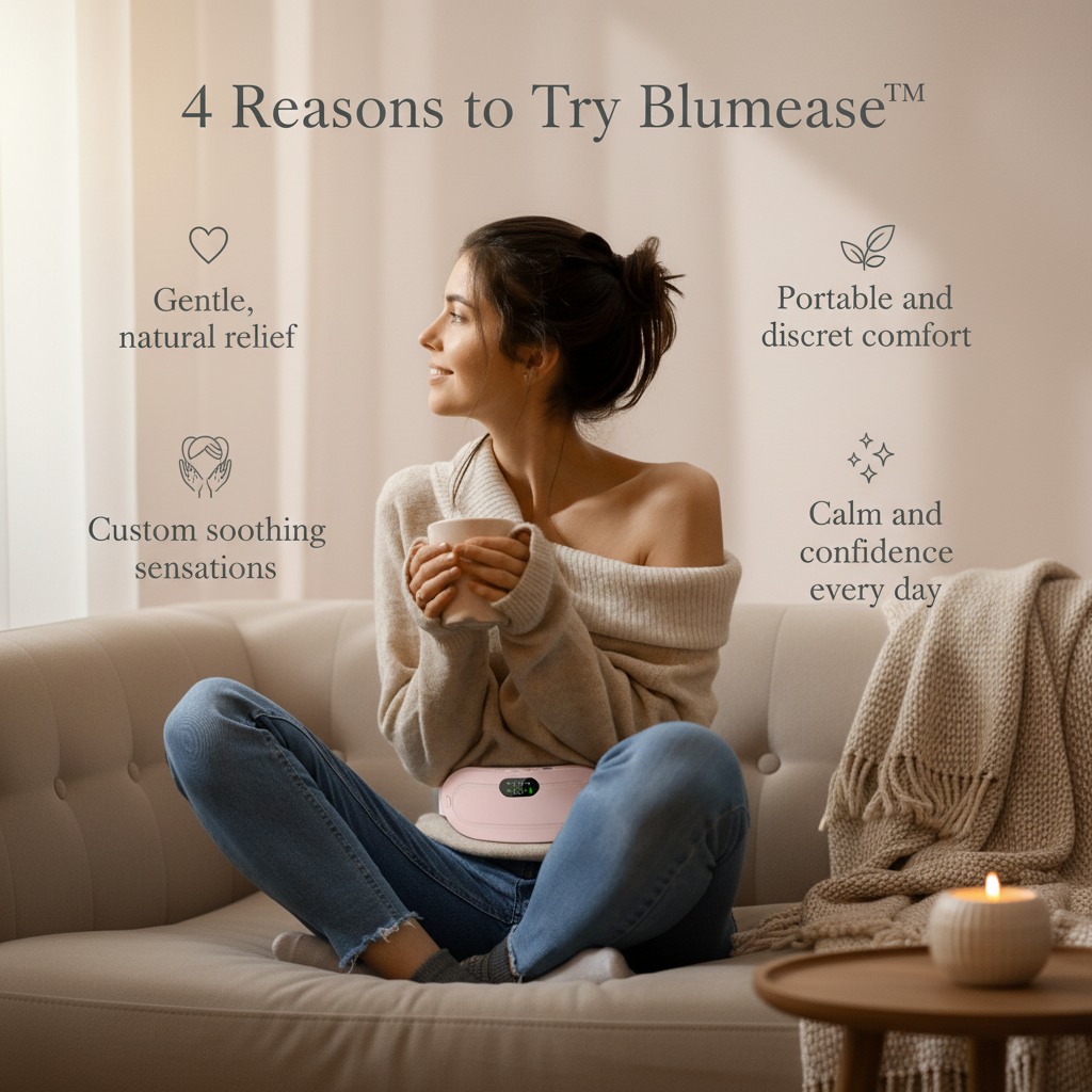 Belt Menstrual Spasm Blumease Massager